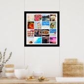 PixDezines instagram le, affiches (Cuisine)
