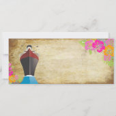 PixDezines instapkaart/liefdesboot Kaart (Achterkant)