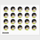 PixDezines Jungle stickers thème/ajouter monogramm (Feuille)