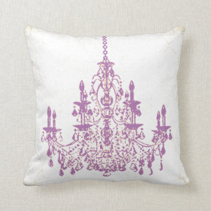 PixDezines kandelaars/DIY achtergrond Kussen