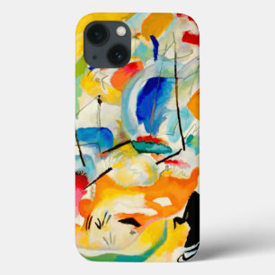 PixDezines Kandinsky 1913 Zeeslag Improv 31 iPhone 13 Hoesje