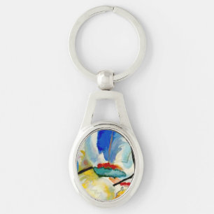 PixDezines Kandinsky 1913 Zeeslag Improv 31 Sleutelhanger