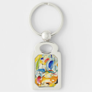 PixDezines Kandinsky 1913 Zeeslag Improv 31 Sleutelhanger