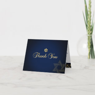 PixDezines klassiek mitzvah dank u/DIY-kleur Bedankkaart