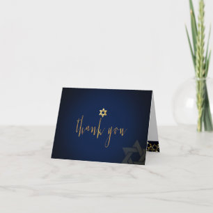 PixDezines klassieke mitzvah bedankje/DIY kleur Bedankkaart