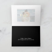 PixDezines Klassieke scrollers DIY text+background Bedankkaart (Binnen)