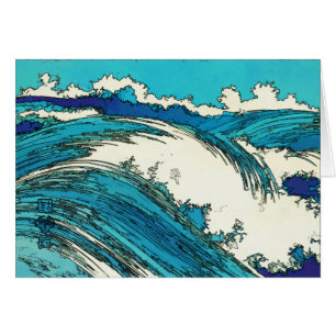 PixDezines konen uehara oceaan golven, 上原
