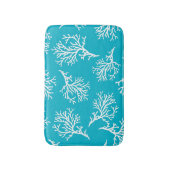 PixDezines koraal/diy achtergrondkleur Badmat (Voorkant Verticaal)