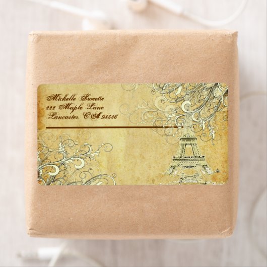 PixDezines La Tour Eiffel Etiket (Insitu)