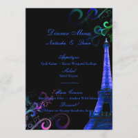 PixDezines la tour eiffel/paris/Neon Lights