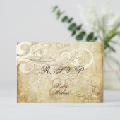 PixDezines LARGE Rsvp  crèmezwenken (Staand voorkant)