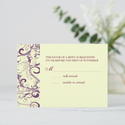 PixDezines LARGE RSVP PLUM SWIRLS+VANILLA SWIRLS (Debout devant)