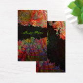 PixDezines Lava Zone, abstract/gouden textuur Visitekaartjes (Bureau)