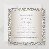 PixDezines leopard print/faux glitters Kaart (Achterkant)