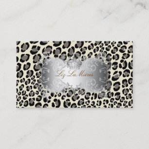 PixDezines Leopard spots / cartes de visite