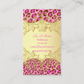 PixDezines Leopard spots / cartes de visite (Dos)