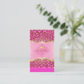 PixDezines Leopard spots / cartes de visite (Debout devant)