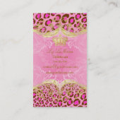 PixDezines Leopard spots / cartes de visite (Dos)