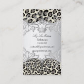 PixDezines Leopard spots / visitekaartjes (Achterkant)