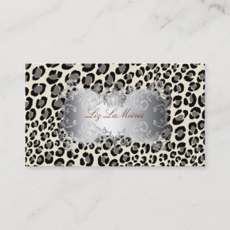 PixDezines Leopard spots / visitekaartjes