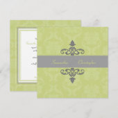 PixDezines Liliana Damask, DIY kleuren Kaart (Voorkant / Achterkant)