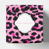 PixDezines luipaard/DIY kleur Bedankdoosjes (Bovenkant)