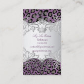 PixDezines Luipaardvlekken / visitekaartjes (Achterkant)