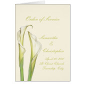 PixDezines lys calla blanc/do-it-yourself arrière (Devant)