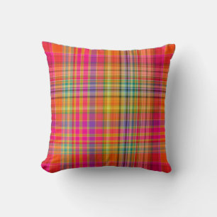 PixDezines malibu plaid Kussen