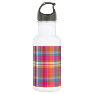 PixDezines malibu plaid Waterfles