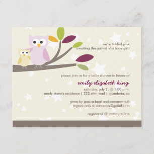 PixDezines Mammie+baby voor een baby shower Kaart