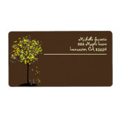 PixDezines Maple Tree Etiket (Voorkant)