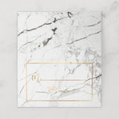 PixDezines Marble+Faux Gold Plaatskaarten (Buitenkant ongevouwen)