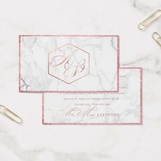 PixDezines Marble+Faux Rose Gold Script /Cadeau (Bureau)