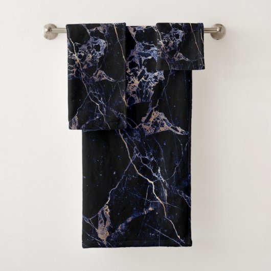 PixDezines MARBRE BLEU MINUIT + FAUSSES VEINES D'O (En situation)