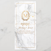PixDezines Marmer/Shine Menu/Faux Gold Menu (Voorkant)