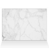 PixDezines Marmeren Gereserveerd Tafelbord (Binnen Horizontaal (Boven))