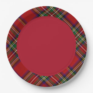 PixDezines McLean Scottish Tartan Paper Bord