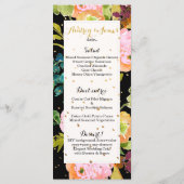 PixDezines menu bloemige waterverf/ranunculus (Achterkant)