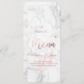 PixDezines Menu Faux Roos Gold+Black Stripes (Voorkant / Achterkant)