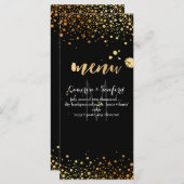 PixDezines menu taches d'or éblouies (Devant / Derrière)