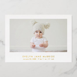 PixDezines Minimale Folie 5x7 Folie Uitnodiging