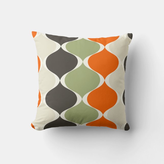 PixDezines mod Ogee DIY achtergrond kleur Kussen (Voorkant)