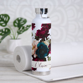 PixDezines Moody Botanical DIY Background Waterfles