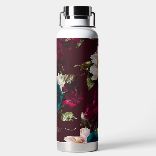 PixDezines Moody Botanical DIY Background Waterfles (Achterkant)