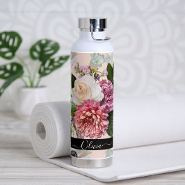 PixDezines Moody Botanische DIY-Achtergrond Waterfles