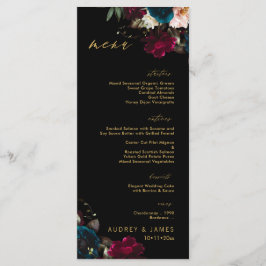 PixDezines Moody Botanische Thee Anemoon Burgundy Menu