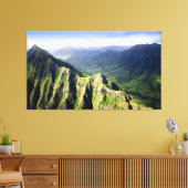 PixDezines napali kust Canvas Afdruk (Insitu (Woonkamer))