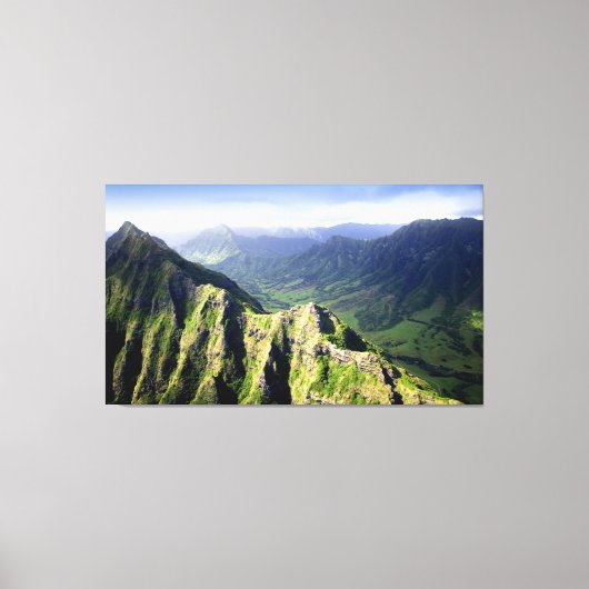 PixDezines napali kust Canvas Afdruk (Voorkant)