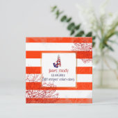 PixDezines nautische ankers+lifesavers+vuurtoren Kaart (Staand voorkant)